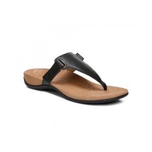 Vionic Wanda Black T-Strap Sandal